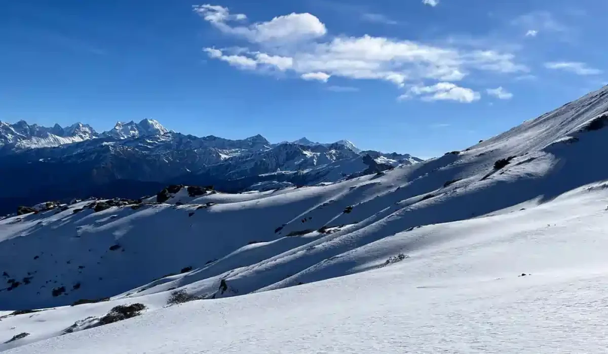 Kedarkhantha snow time