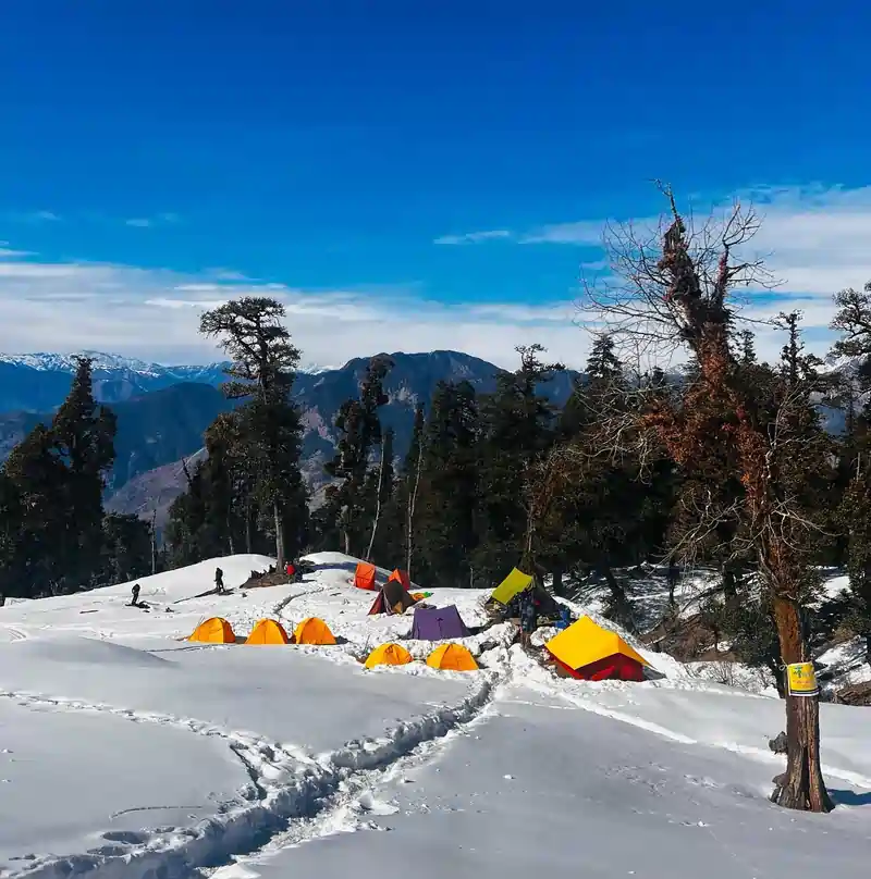 Day 4: Kedarkantha Trek Base Camp to Kedarkantha Summit to Juda Ka Talab | 6-8 Hours Trek