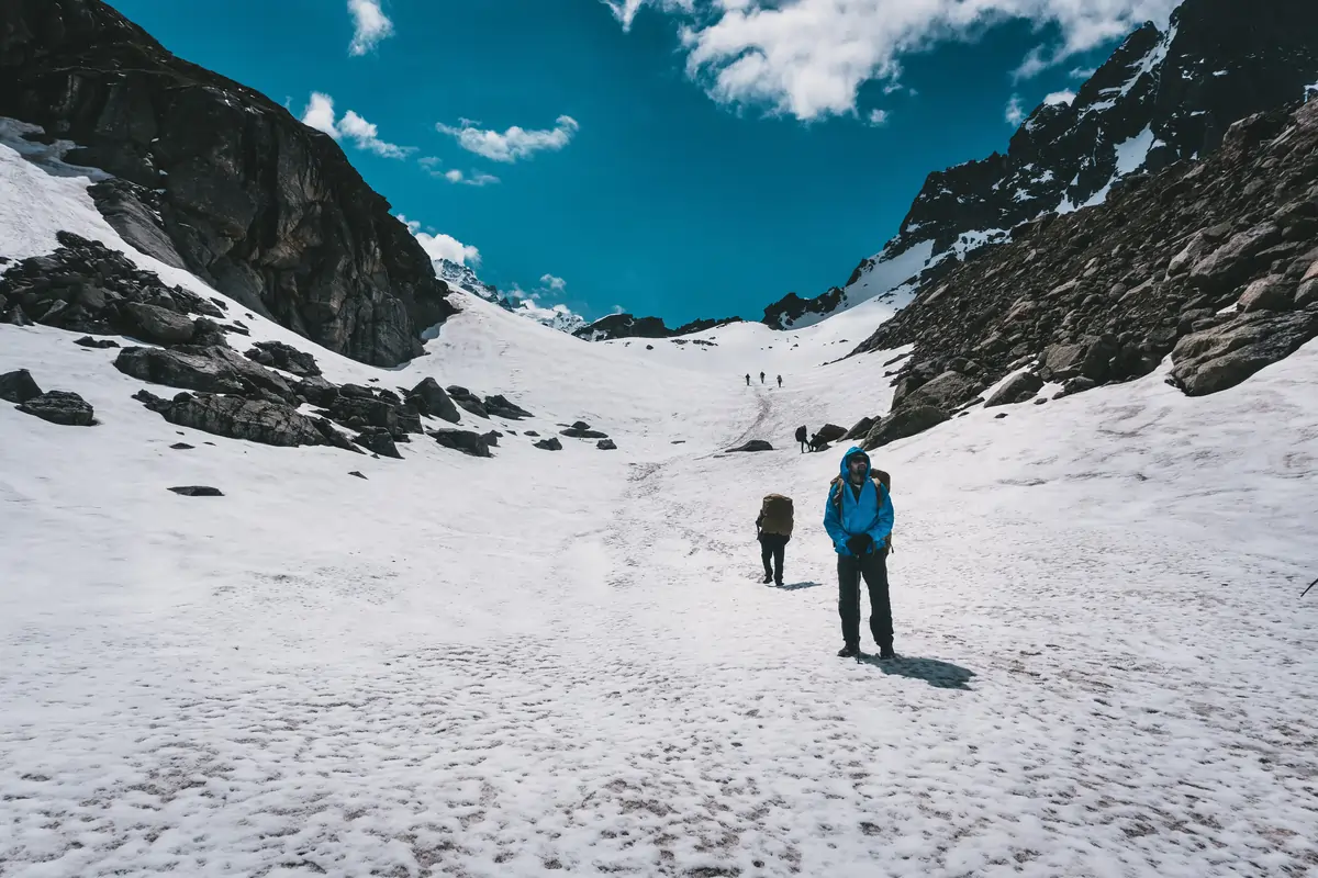 Hampta Valley Snow Trek 2