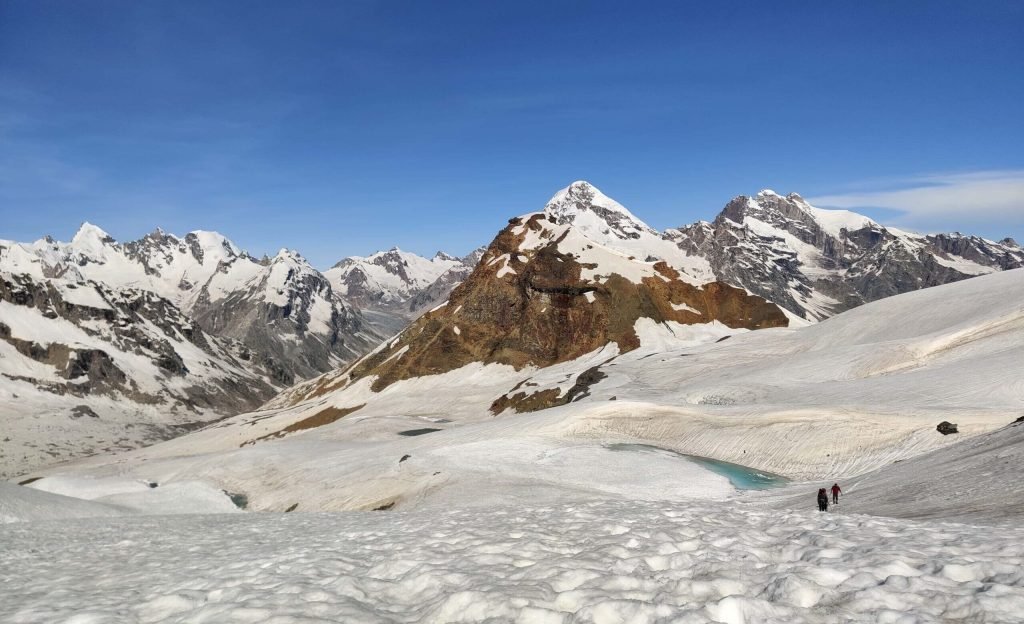 Pin Parvati Pass Trek, Mountaineering