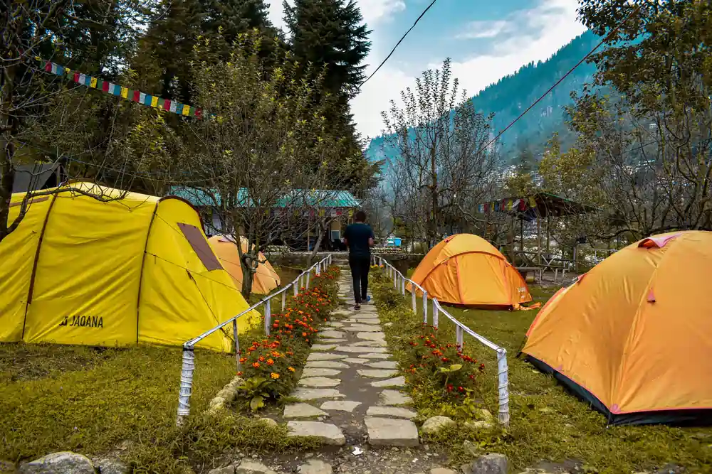 Day 1: Arrival at Manali Campsite