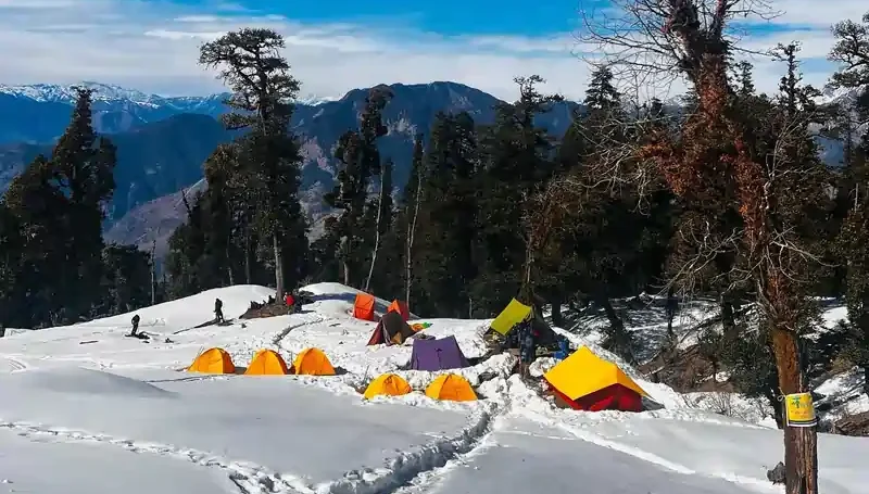 Kedarkhantha base camp