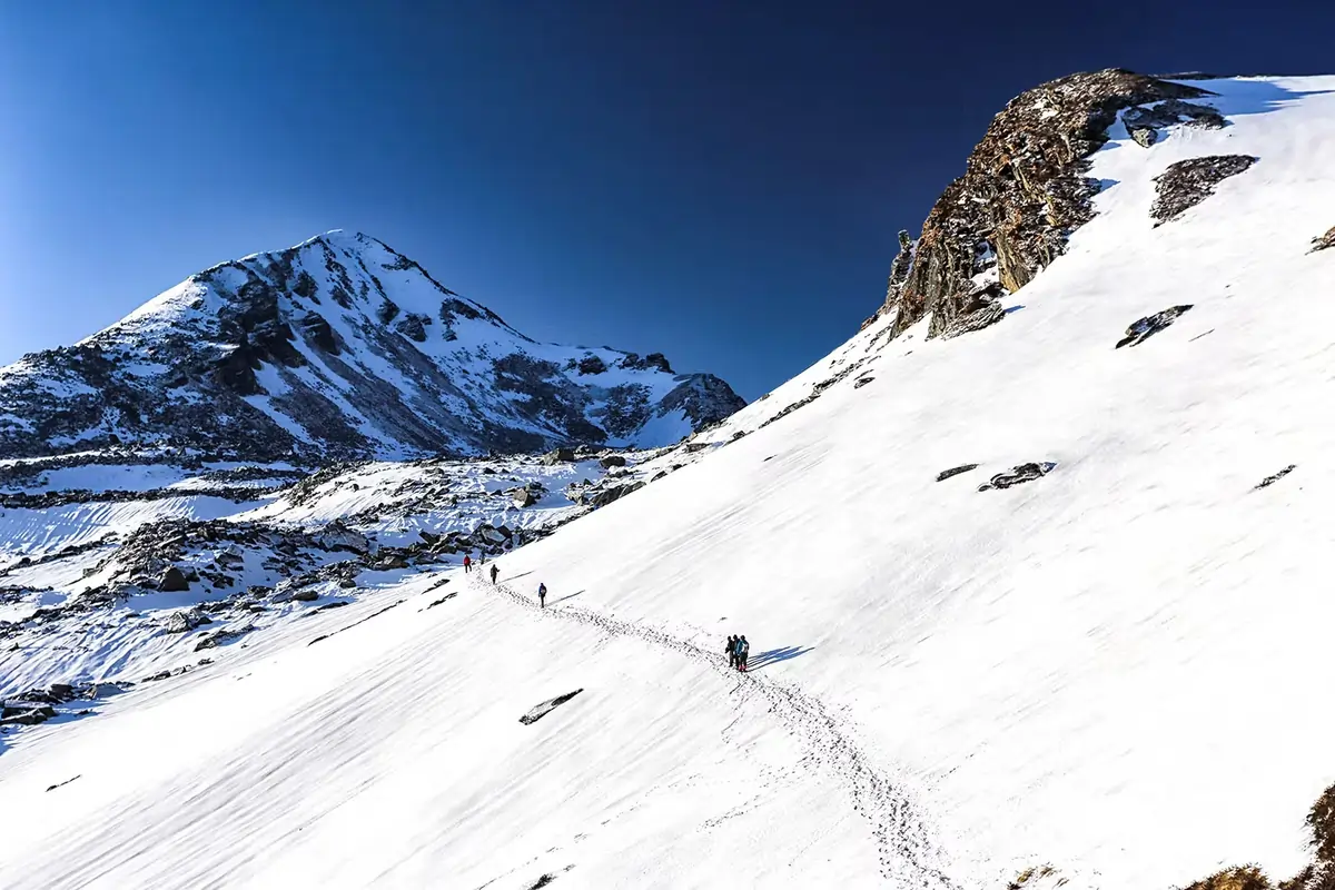 Winter Trekking, Triund Trek