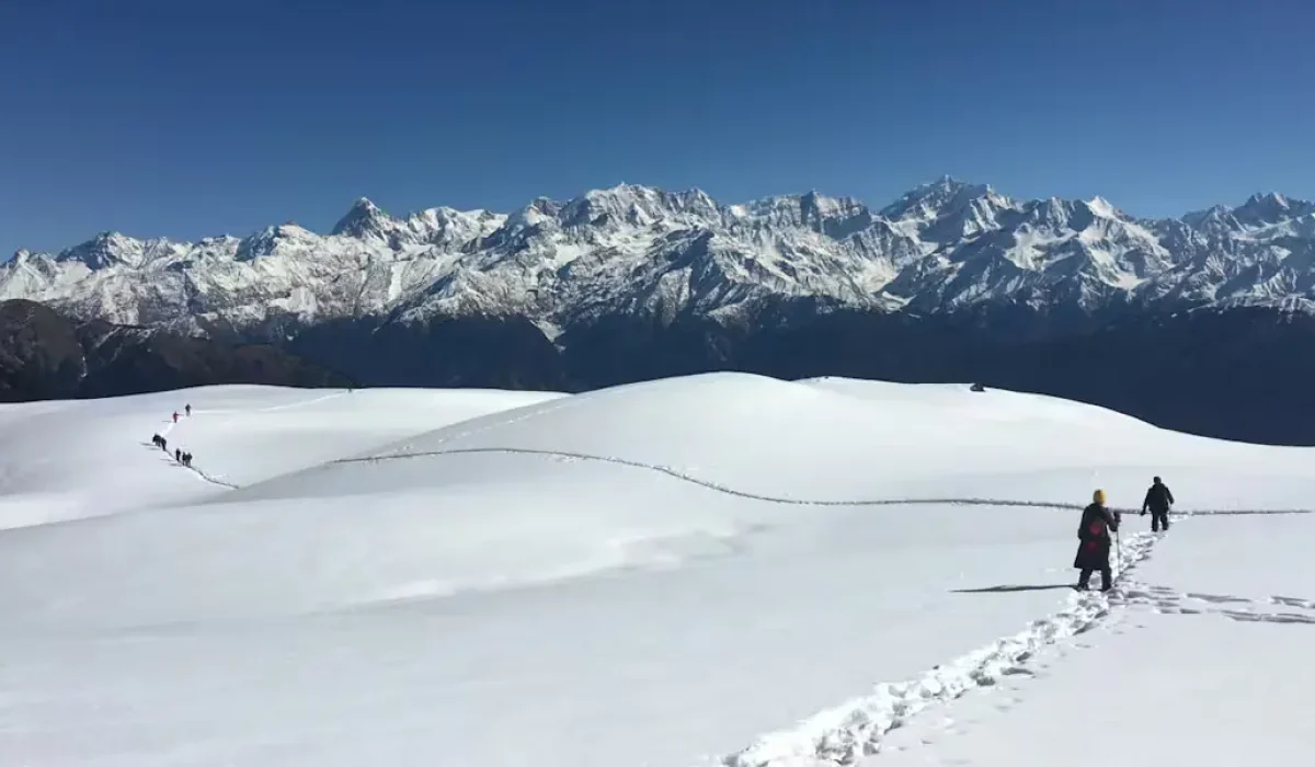 Winter Dayara Bugyal Trek 1, Beginner Friendly Winter Treks