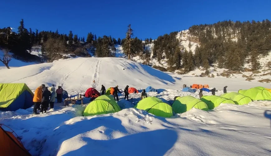 kheerganga trek winter 3